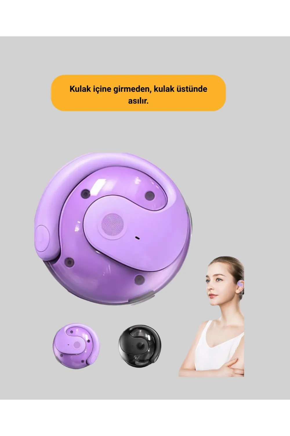 Kulak Arkası  Bluetooth Kulaklık, Gürültü Azaltma