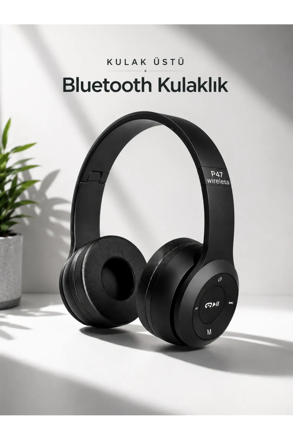 Kulak İçi Kablosuz Bluetooth Kulaklık Ekstra Bass Ve Çok Yönlü Kullanım