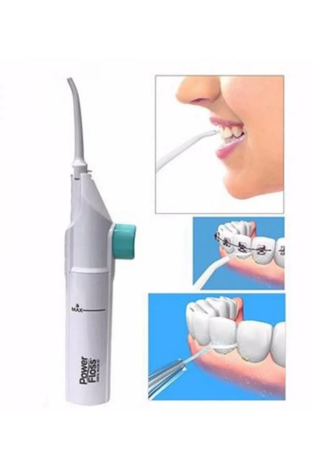Kulak Temizleme ve Power Floss Mekanik Diş Ve Ağız Temizleme Aleti Seti