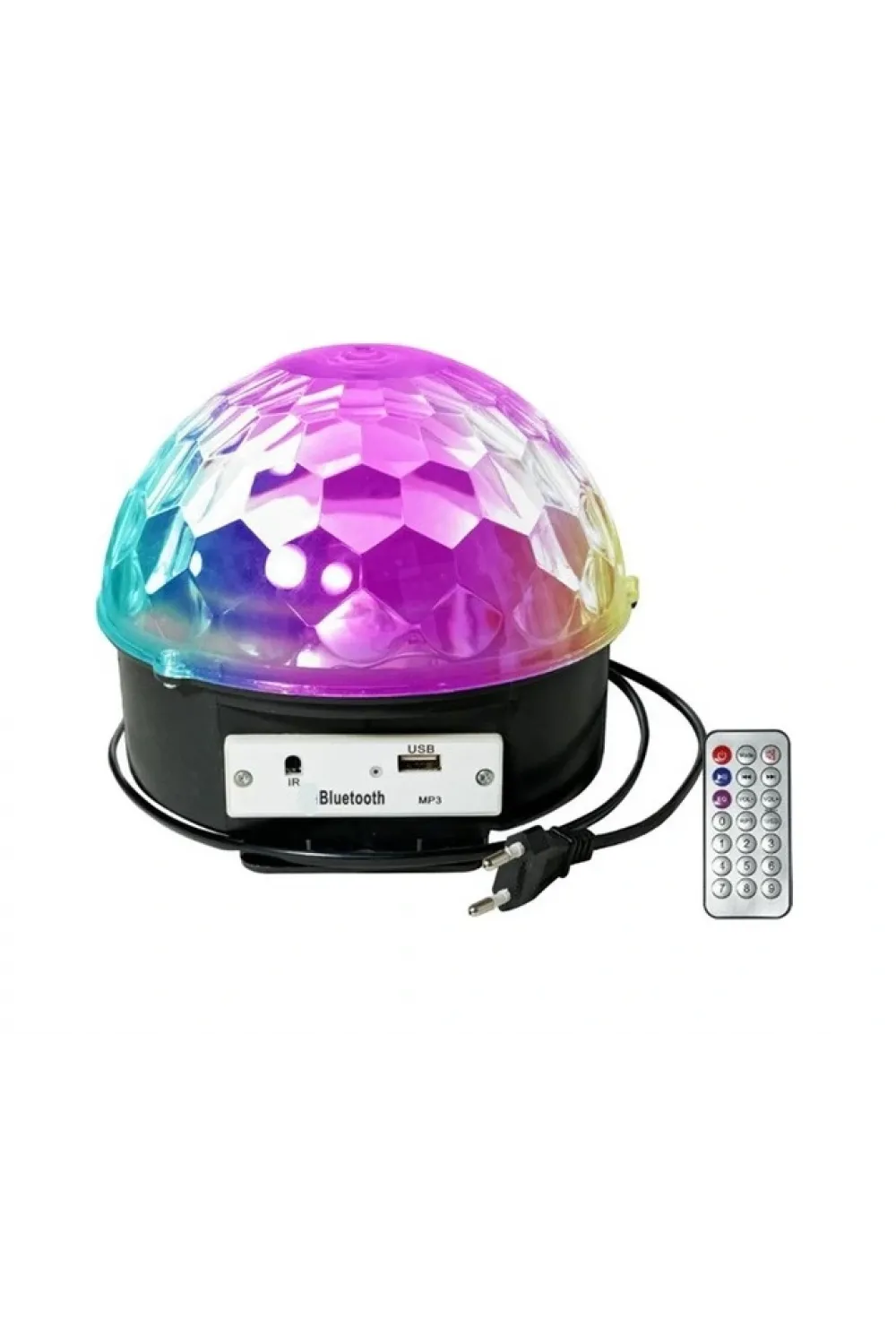 Kumandalı Kristal Led Rgb Disko Topu