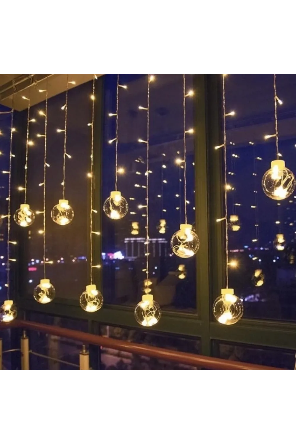 Küre Toplu Perde Led Işık Mz6200-245