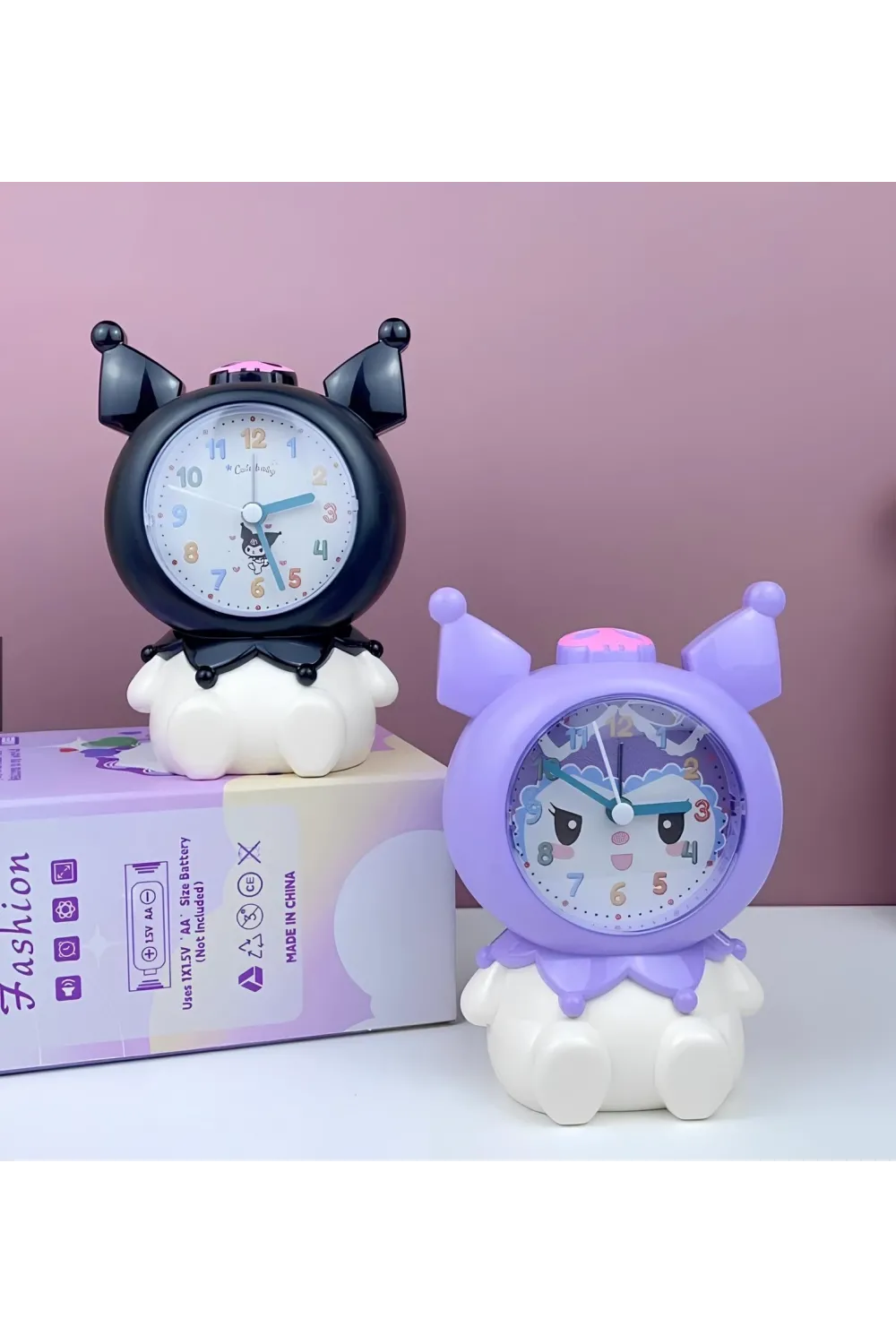 Kuromi Masa Üstü Çalar Saat IEG3063