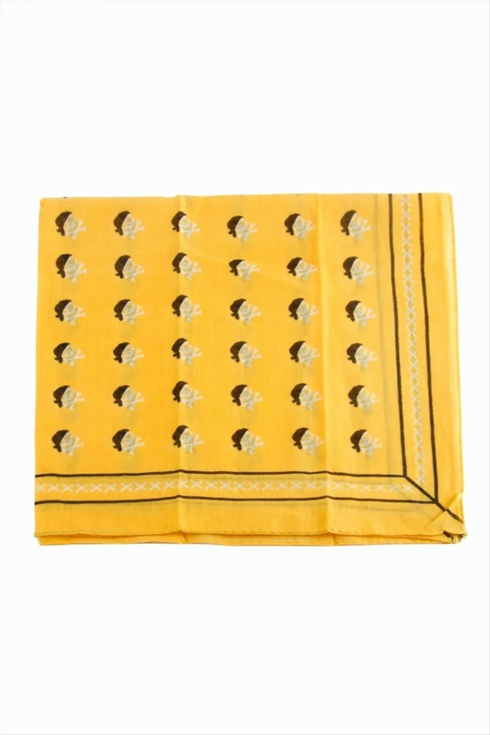 Kuru Kafa Desenli Bandana 50*50
