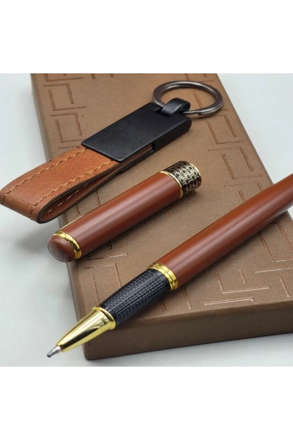 Kutulu Kalem Anahtarlık Set