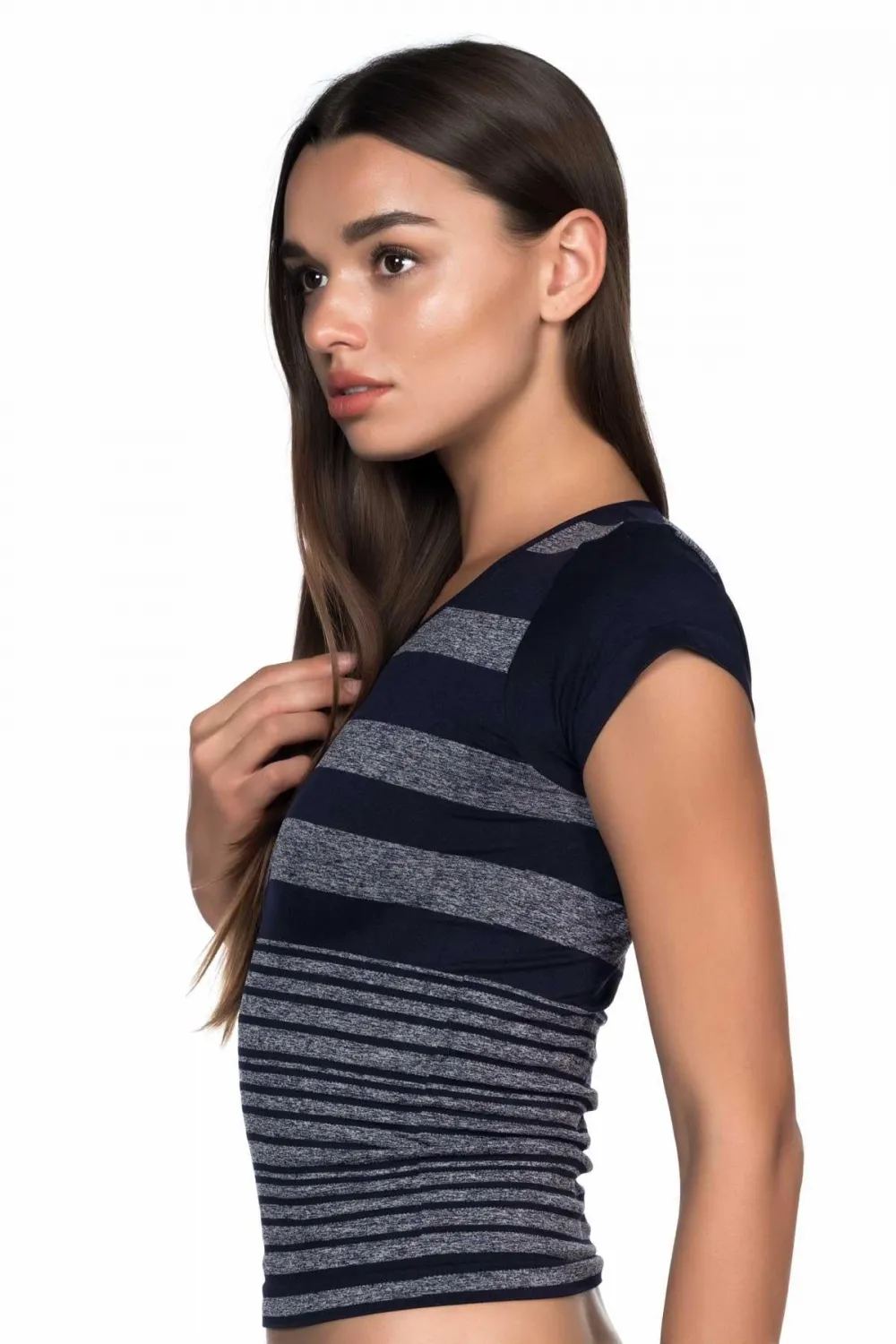 ieg™ LACİVERT MI  5026 Soft Seamless T Shirt