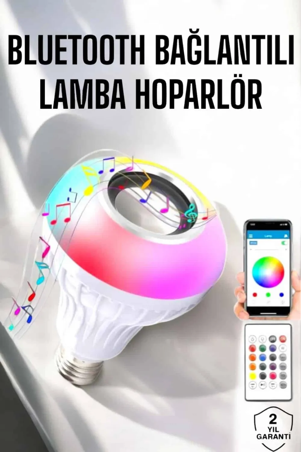 Lamba Led Hoparlör Dayanıklı Ve Uzun Ömürlü Bluetooth Hoparlör