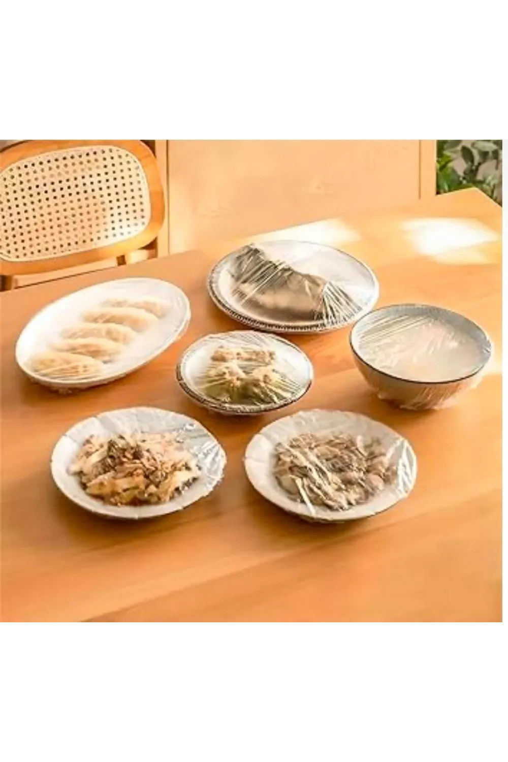 Lastikli Tencere Ve Tabak Bonesi 100 Adet (22cm)