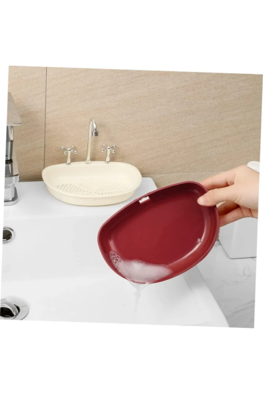 Lavabo Şeklinde Sabunluk