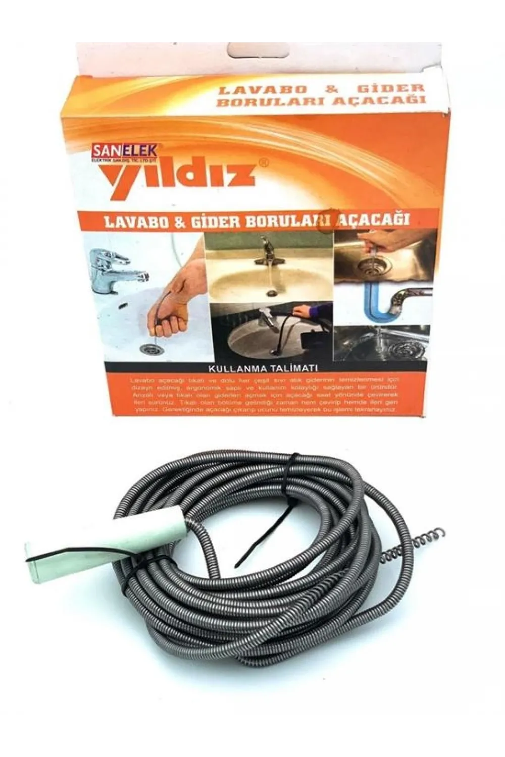Lavabo Ve Gider Boru Açacağı (3 Metre)