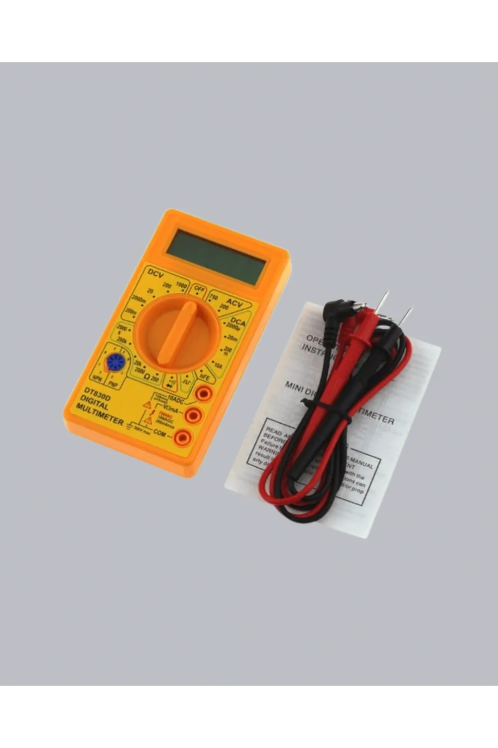 Lcd Ekranlı Dijital Ölçü Aleti Ev Ve Atölye Kullanımı