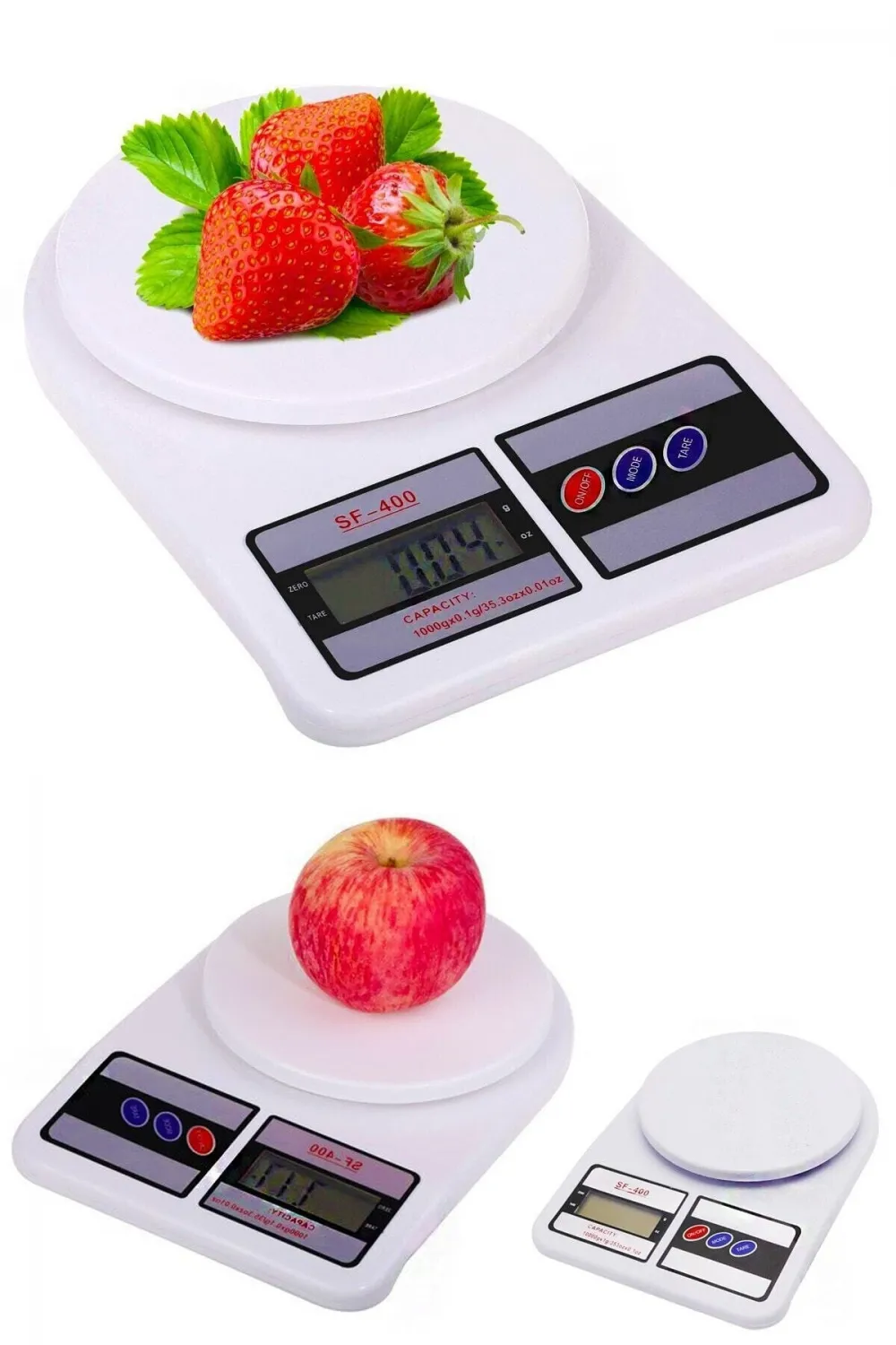 Lcd Ekranlı Mutfak Tartısı