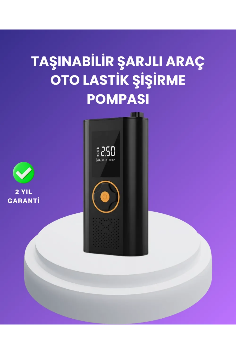 Led Ekranlı Akıllı Hava Kompresörü Hassas Basınç Kontrolü
