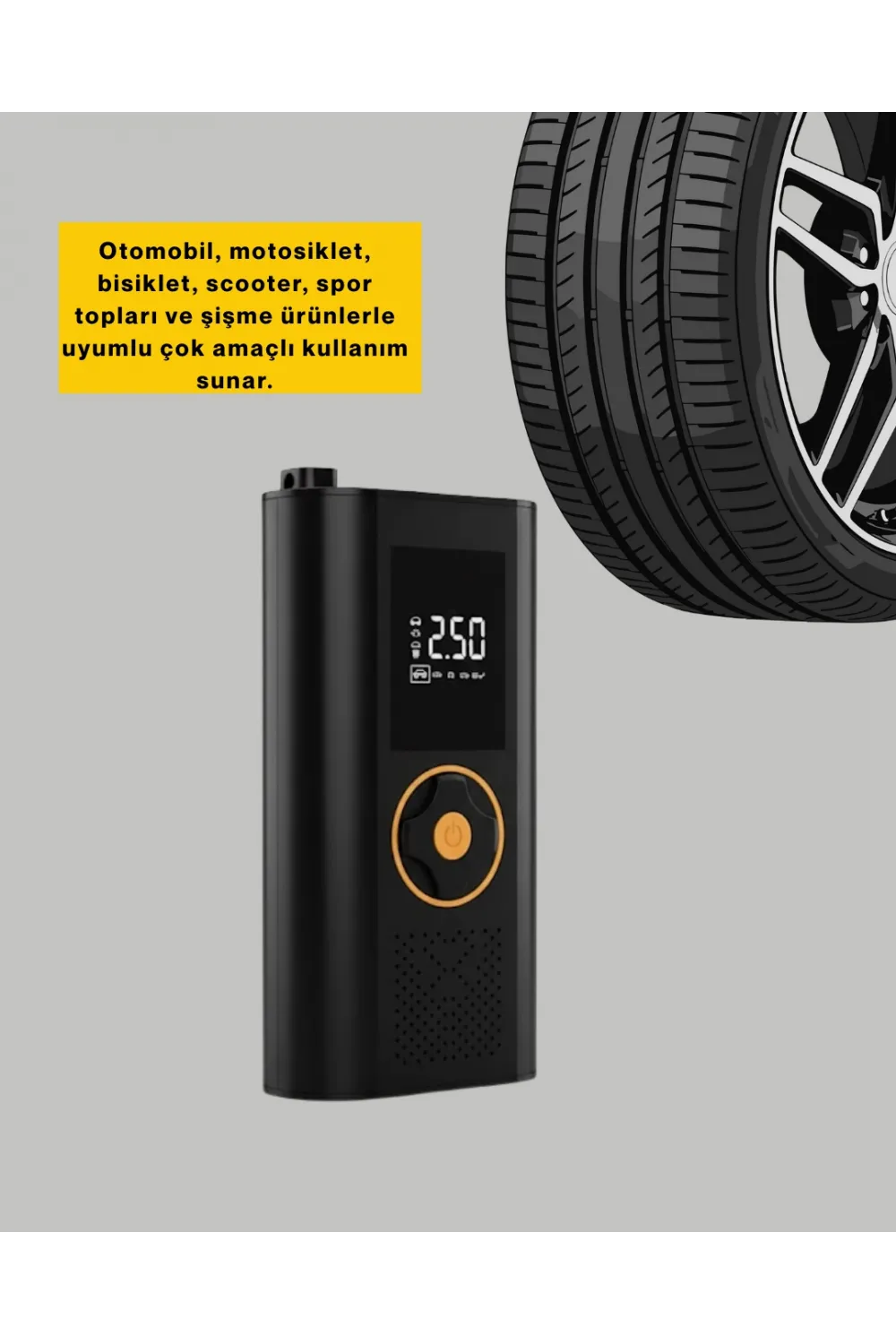 Led Ekranlı Akıllı Hava Kompresörü Hassas Basınç Kontrolü