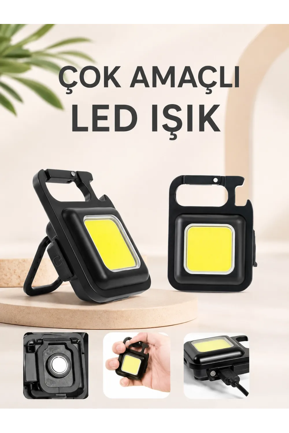 Led Işık Acil Durum Işığı Çok Fonksiyonlu Mıknatıs Özelliği