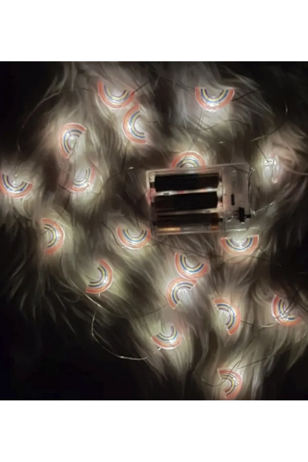 Led Işıklı Gökkuşağı Dekoratif İp