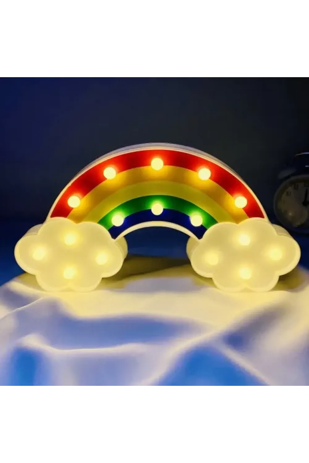 Led Işıklı Gökkuşağı Gece Lambası
