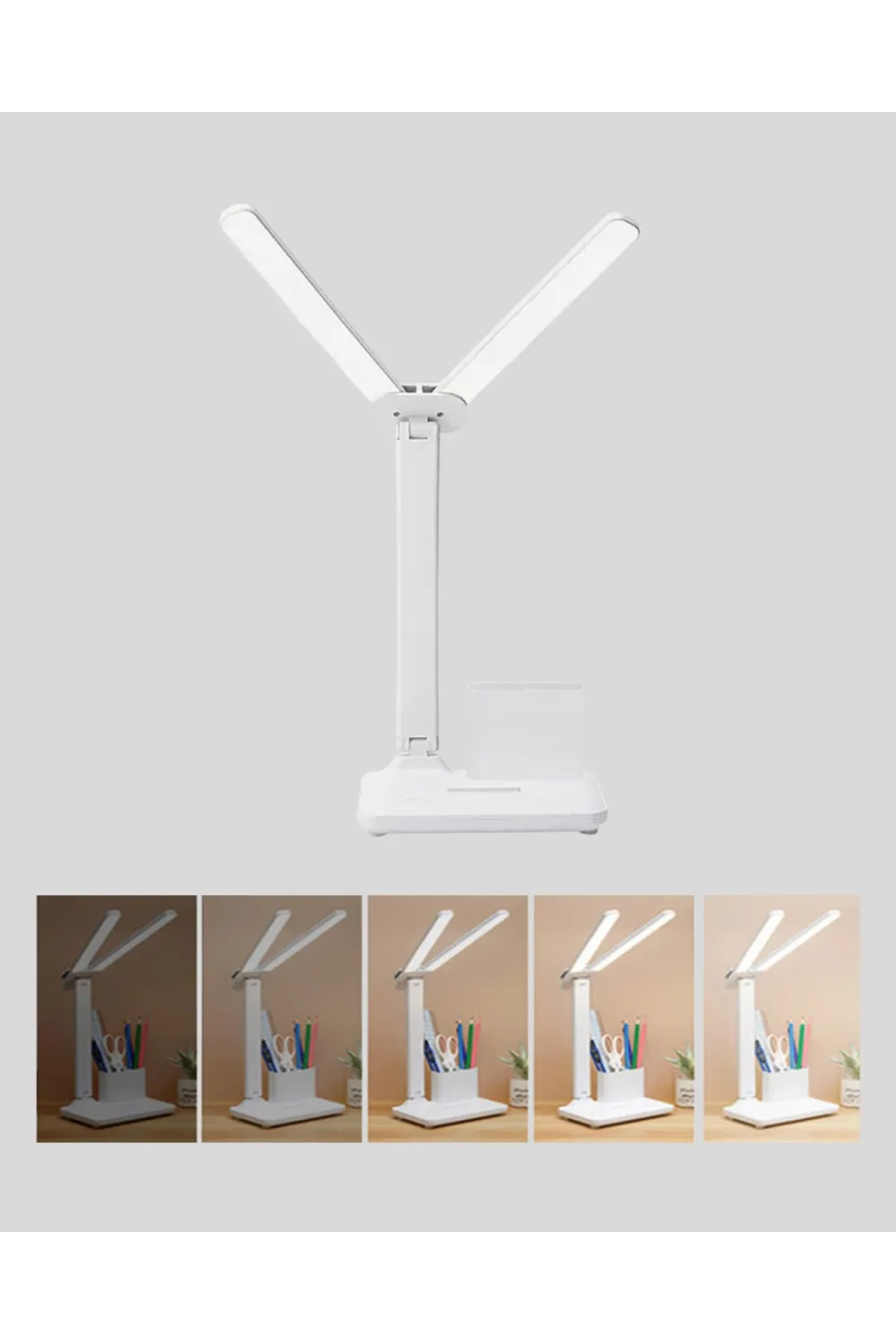 Led Işıklı Masa Lambası – Göz Yormayan, Kısılabilir Ve Esnek Başlıklı