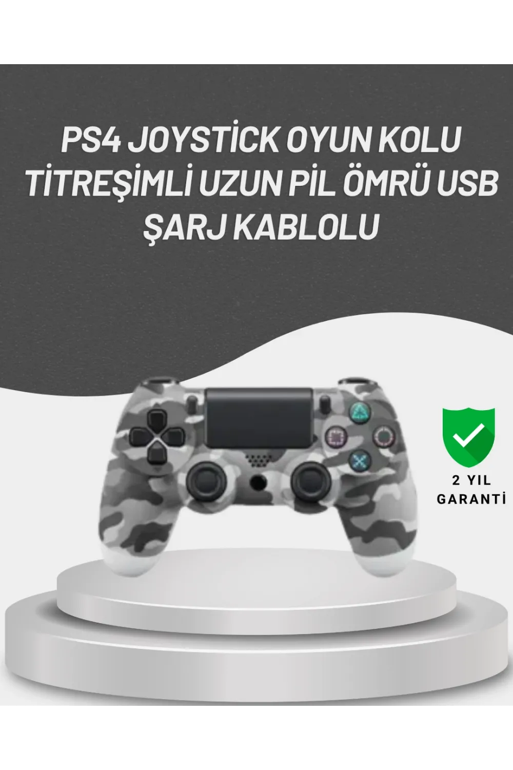 Led Işıklı Oyun Kolu – Durum Göstergeli Şık Tasarım