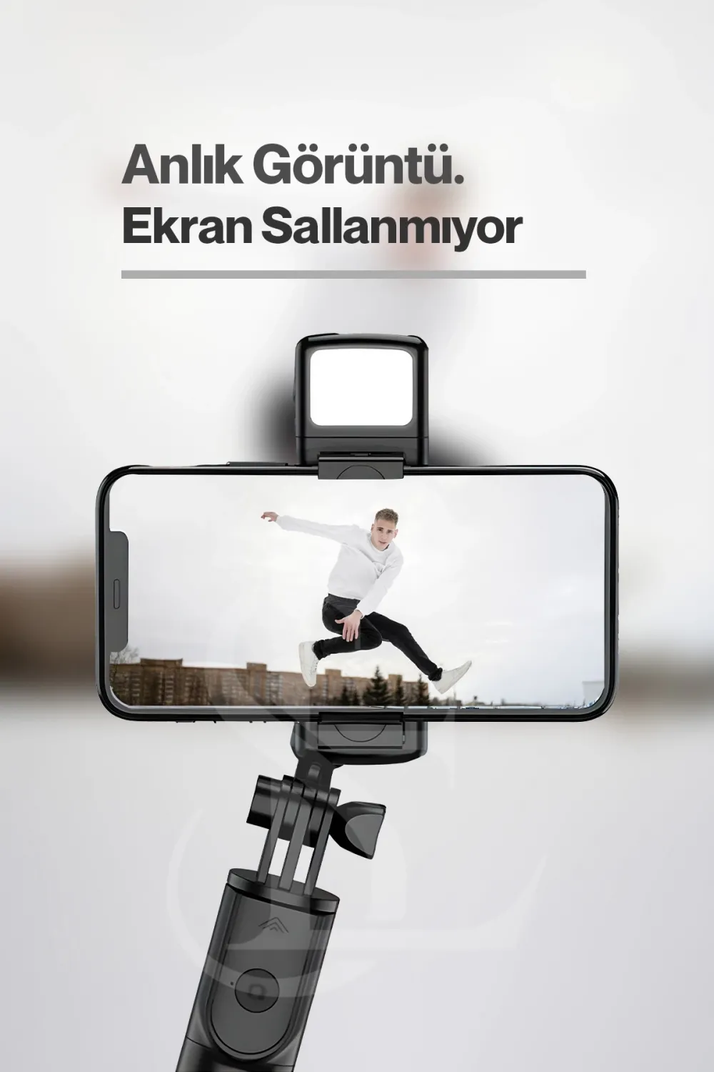 Led Işıklı Selfie Çubuğu Bluetooth Kumandalı Kablosuz Tripot Selfie Monopod Selfie Stick