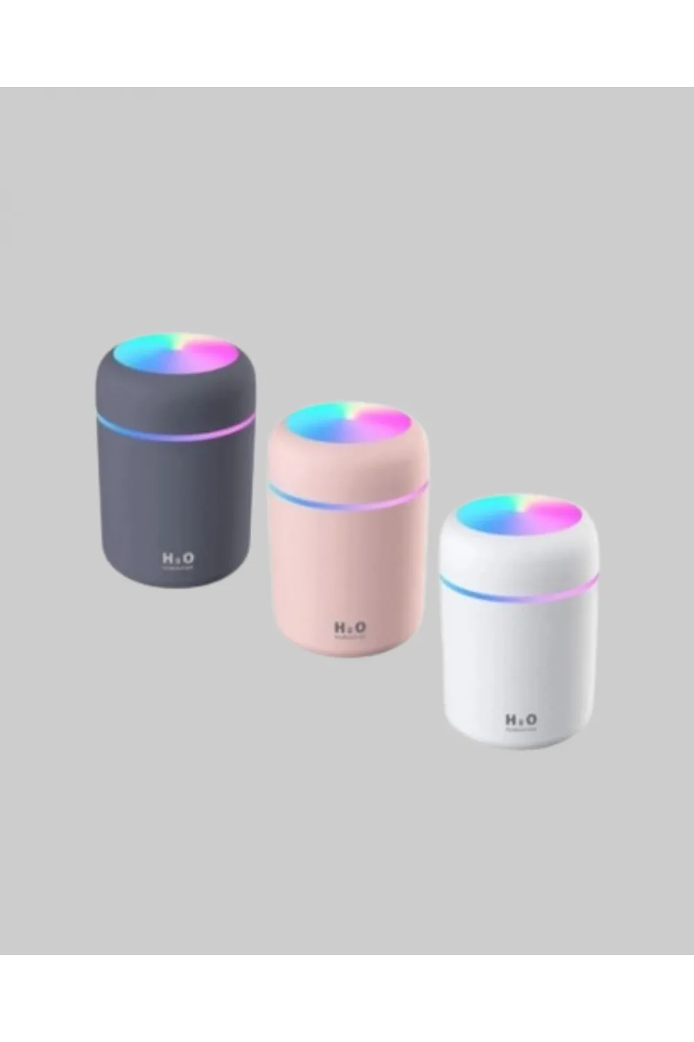 Led Işıklı Usb Nemlendirici – Sürekli Ve Aralıklı Püskürtme Modu