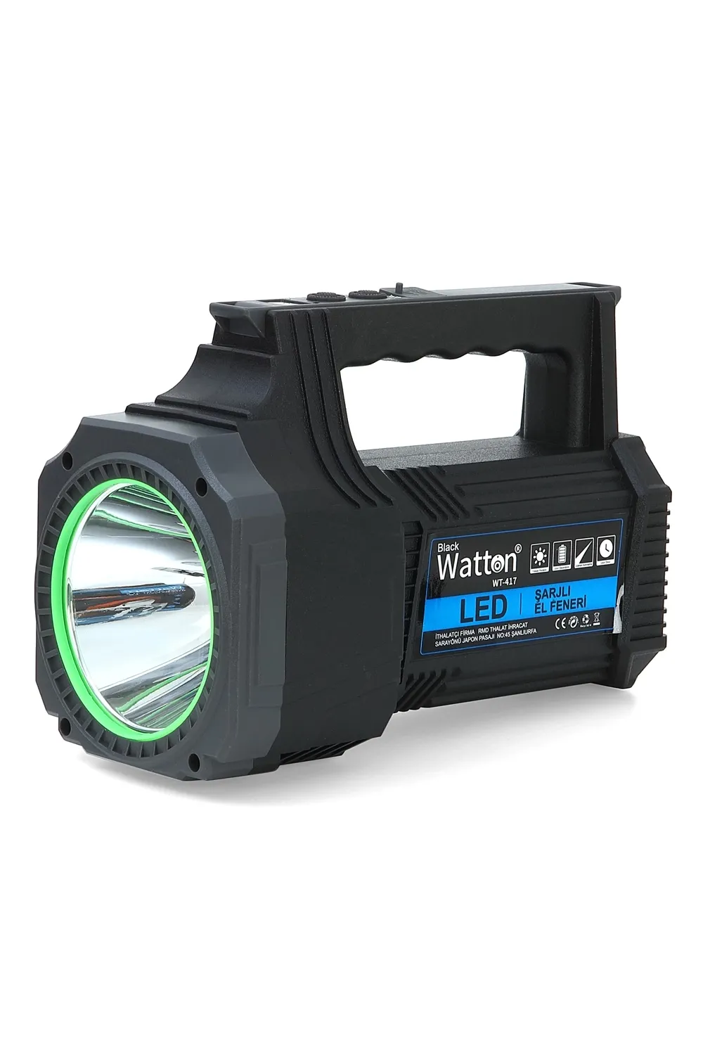 Led Şarjlı El Feneri 25w  Wt-417