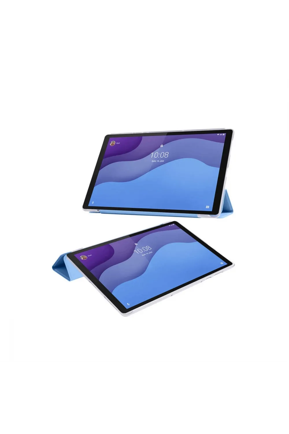 Lenovo M10 Hd X306f Kılıf Tablet Smart Kılıf - Siyah