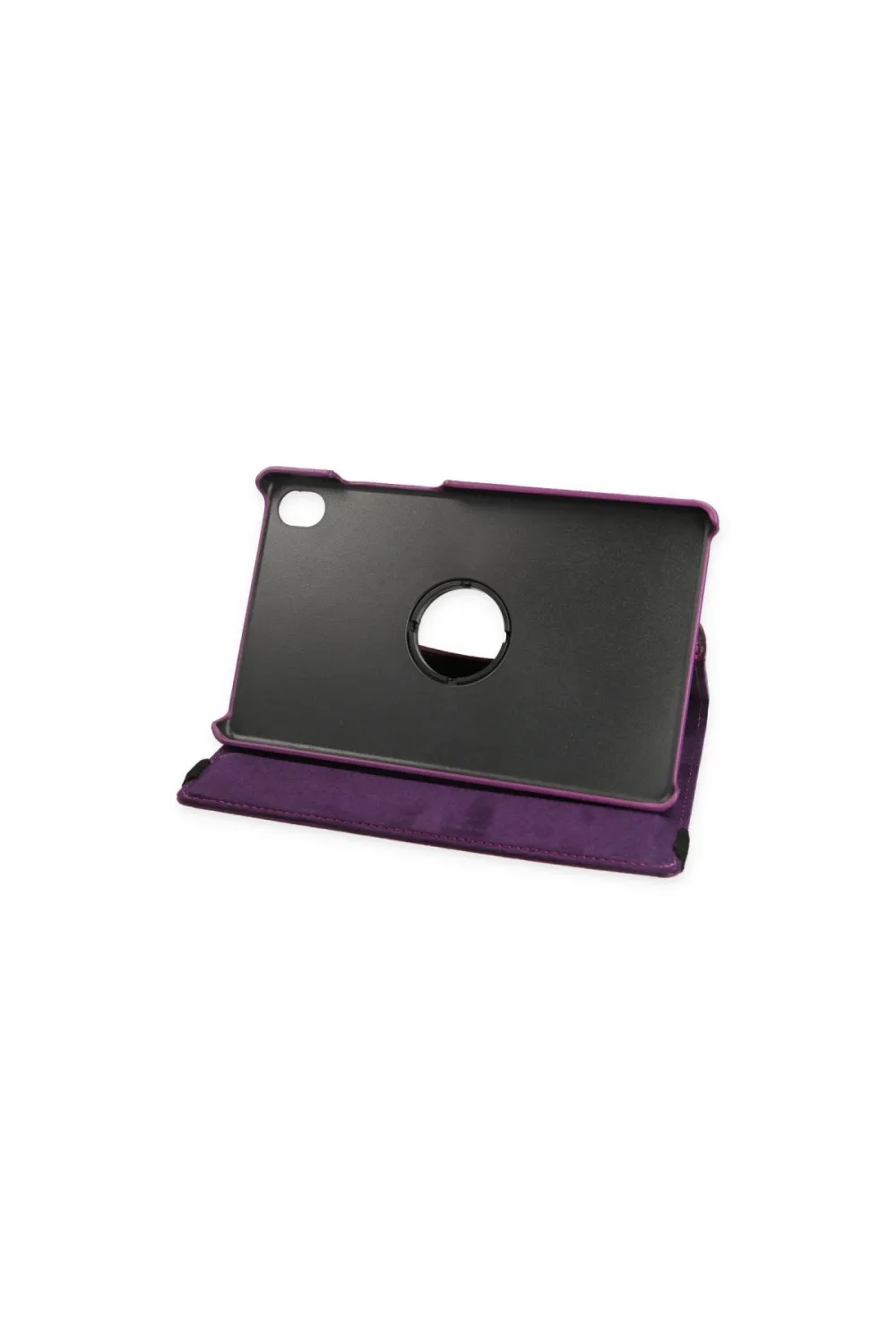 Lenovo Tab M8 Kılıf 360 Tablet Deri Kılıf - Mürdüm