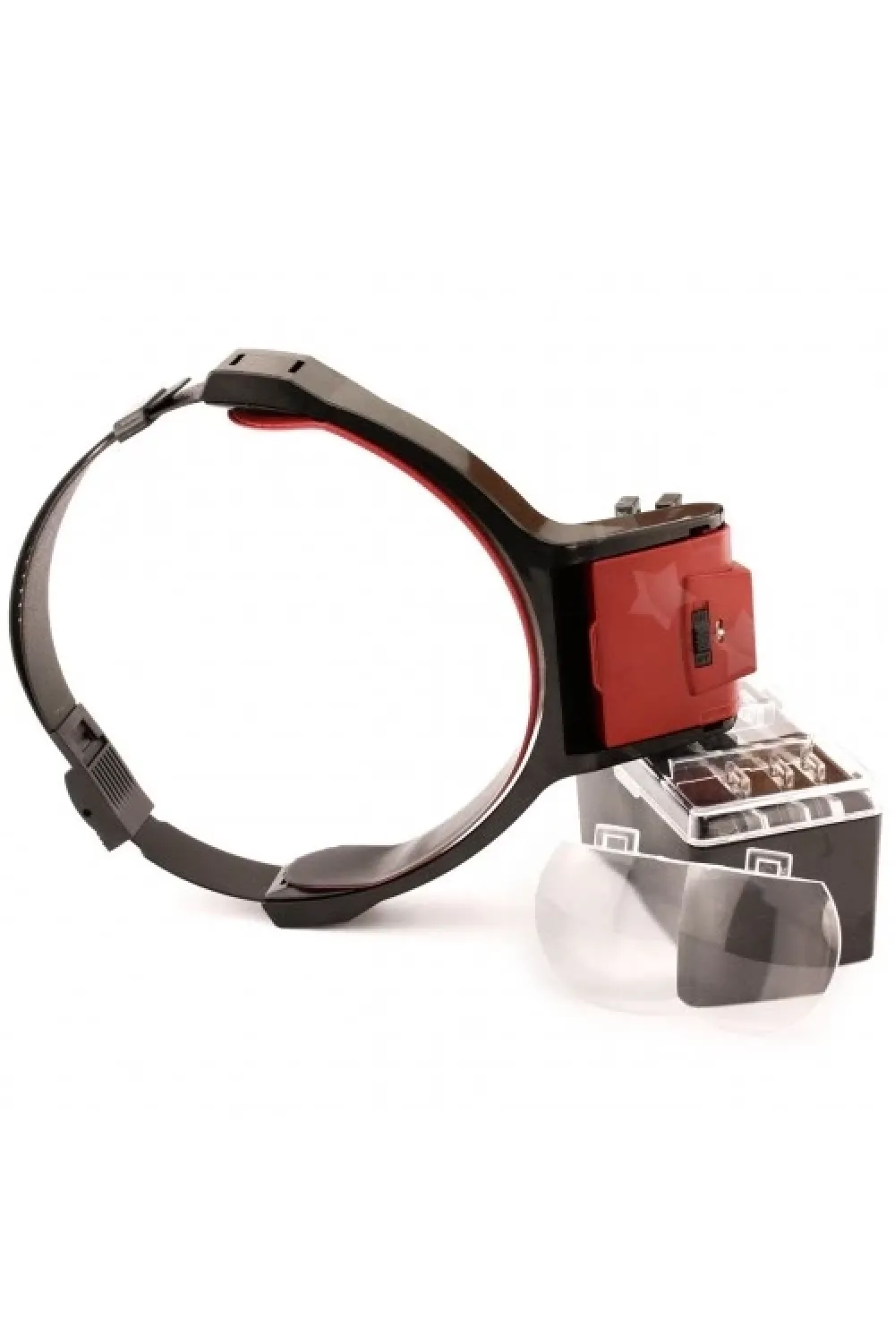 Lens Takmalı 4 Lens , Led Lambalı Şapka Tip Büyüteç