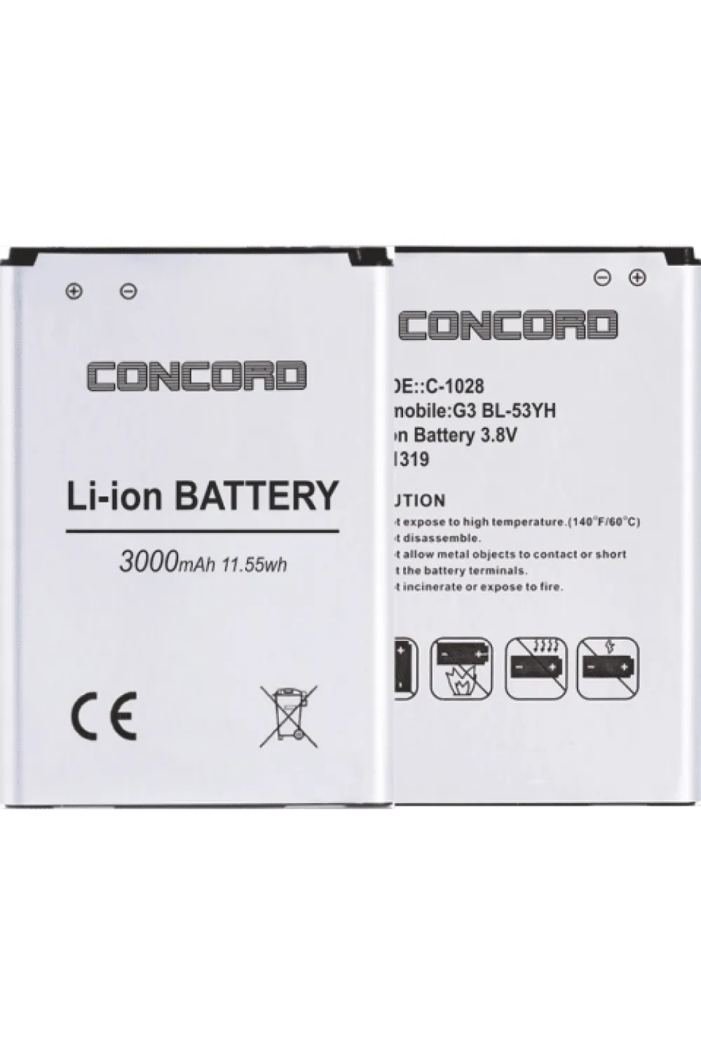LG ( G3 Mini ) Batarya Concord C-1031