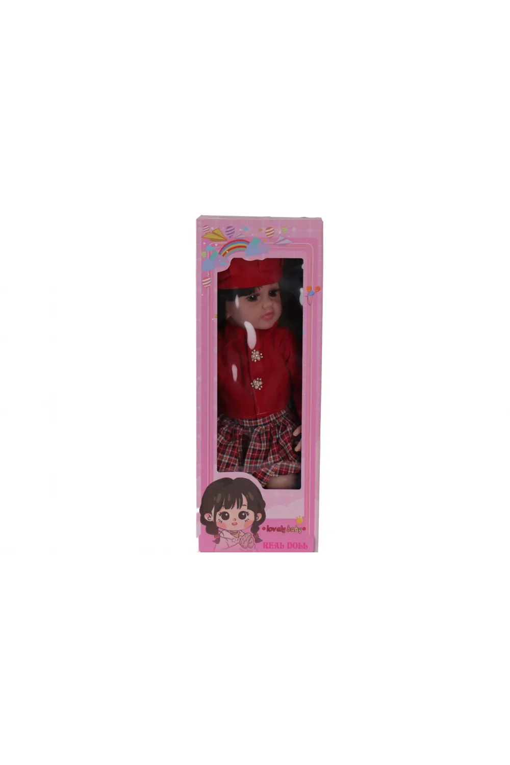 LMN232 55 CM MÜZİKLİ SİLİKONLU ET BEBEK