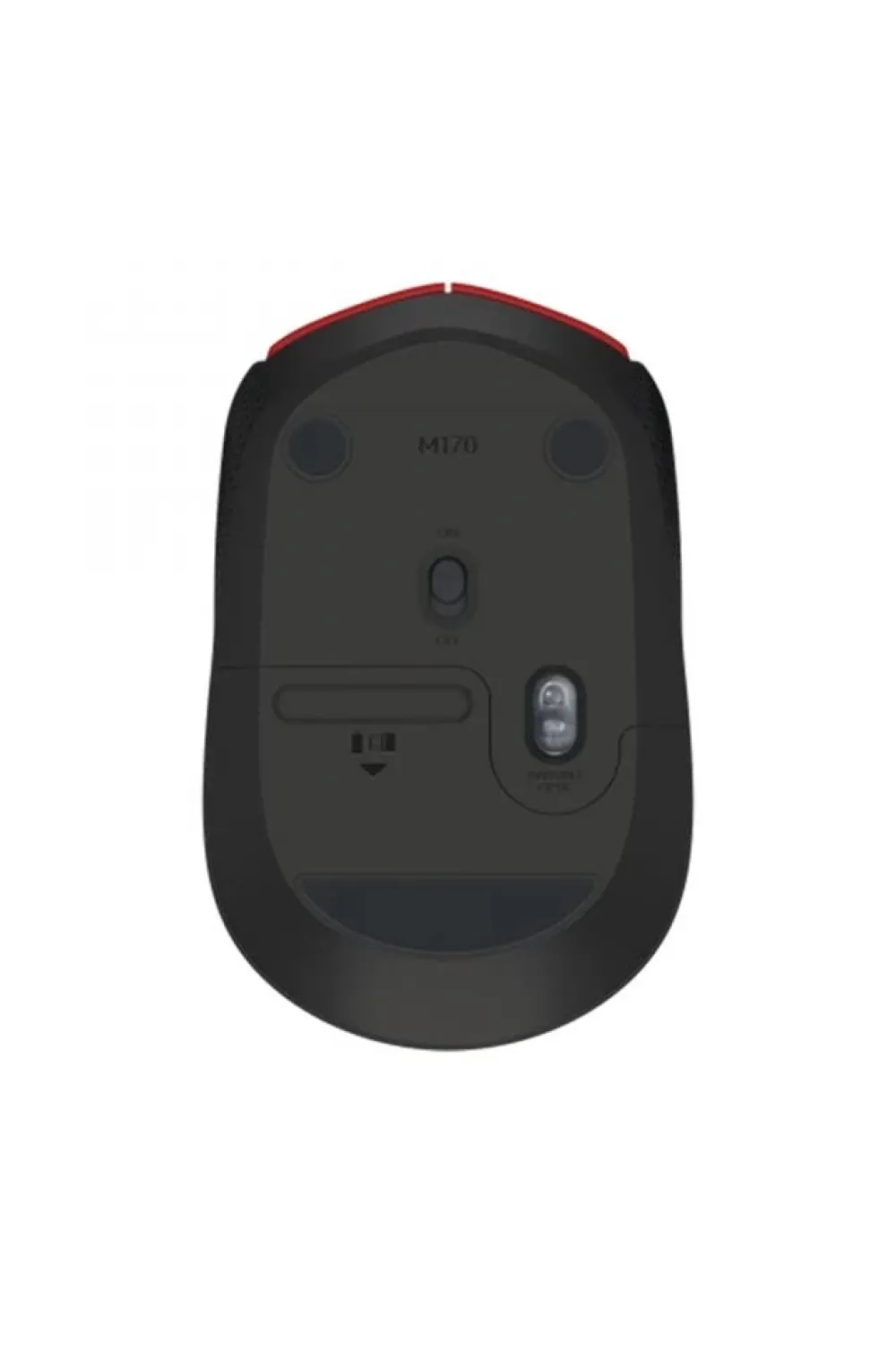 Logitech M171 USB Kırmızı Kablosuz Mouse