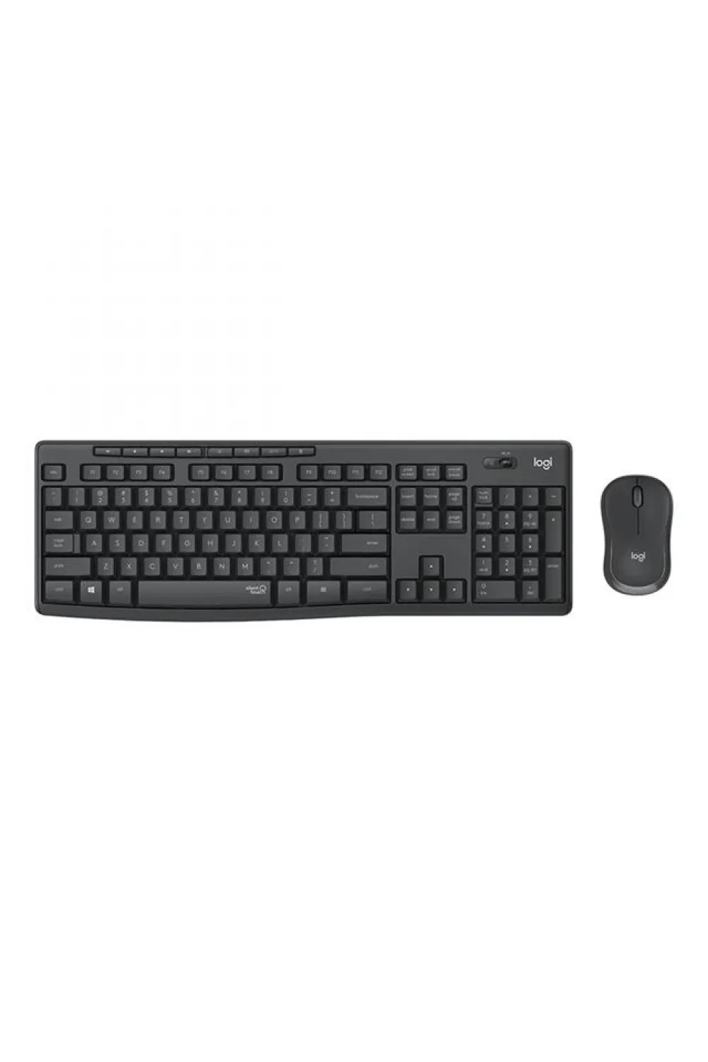 Logitech MK295 Q Tr Siyah Kablosuz Klavye Mouse Set