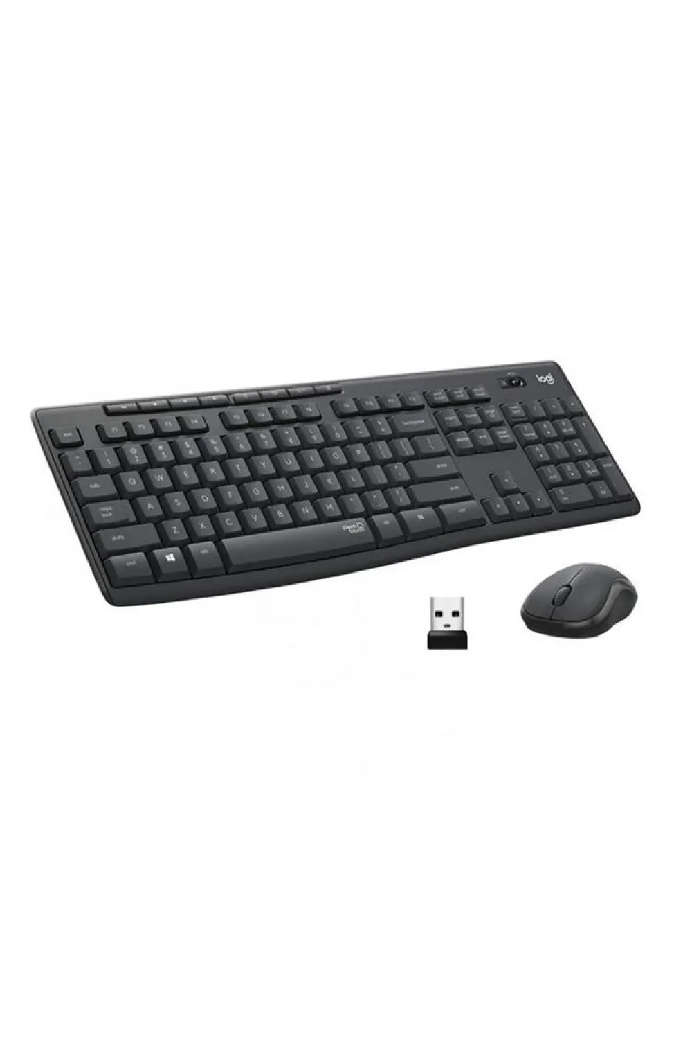 Logitech MK295 Q Tr Siyah Kablosuz Klavye Mouse Set
