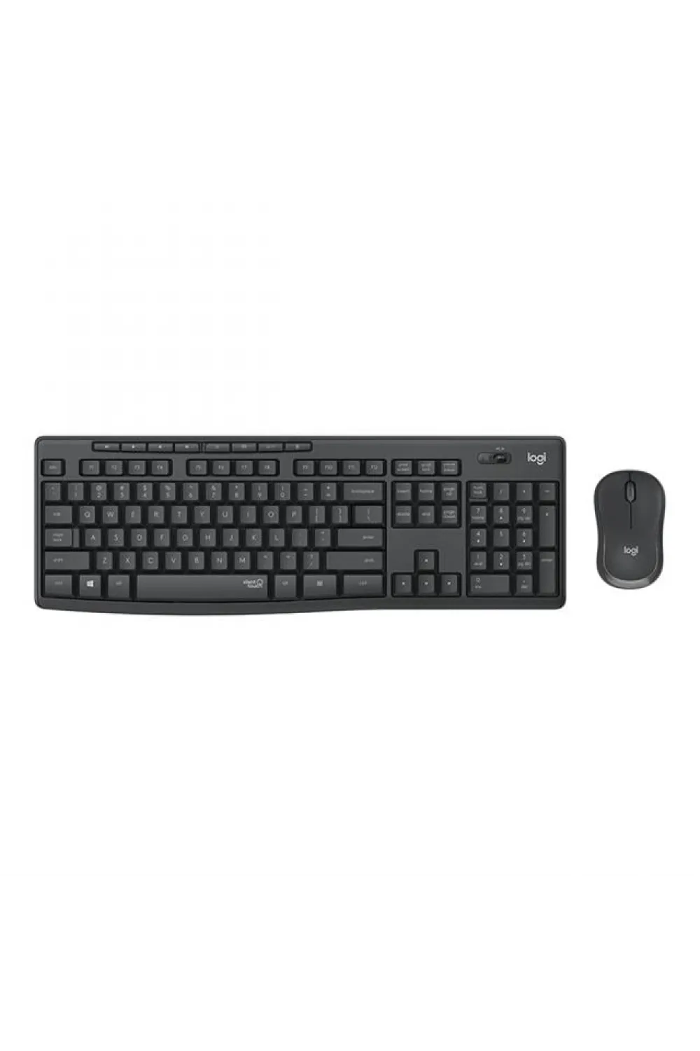 Logitech MK295 Q Tr Siyah Kablosuz Klavye Mouse Set