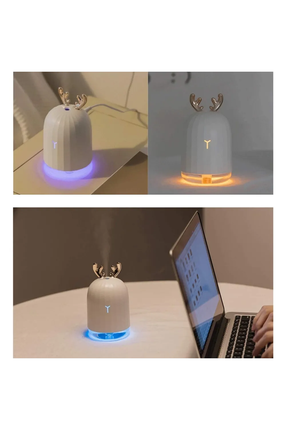 Lovely Humidifier Ortam Dezenfeksiyon ve Şık Buhar Makinesi