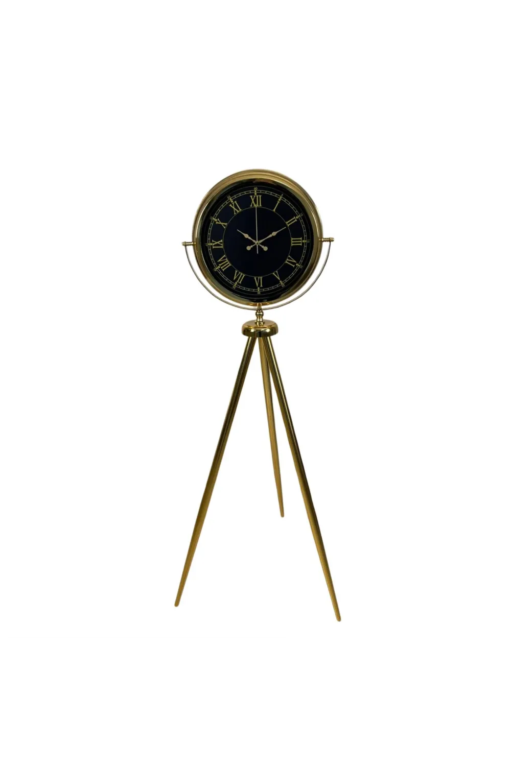 Luxury Gold Tripod Ayaklı Modern Saat