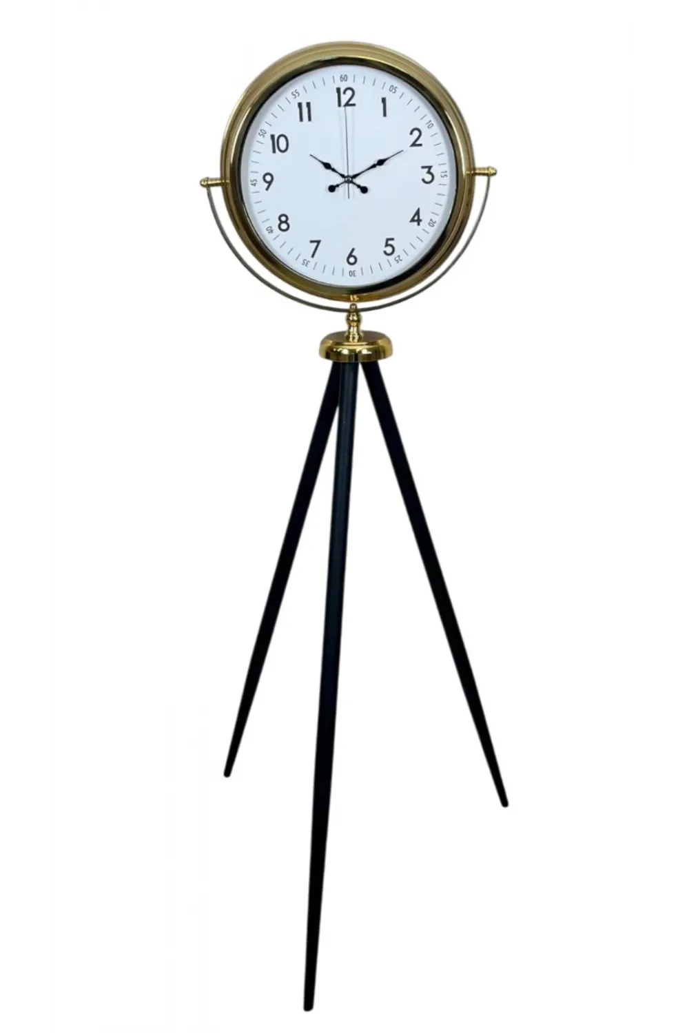 Luxury Gold Tripod Ayaklı Saat