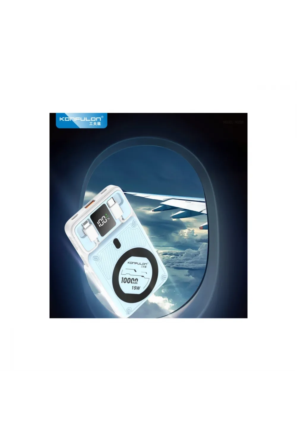 M25w 10.000 Mah 20w Pd Magsafe Powerbank - Mavi