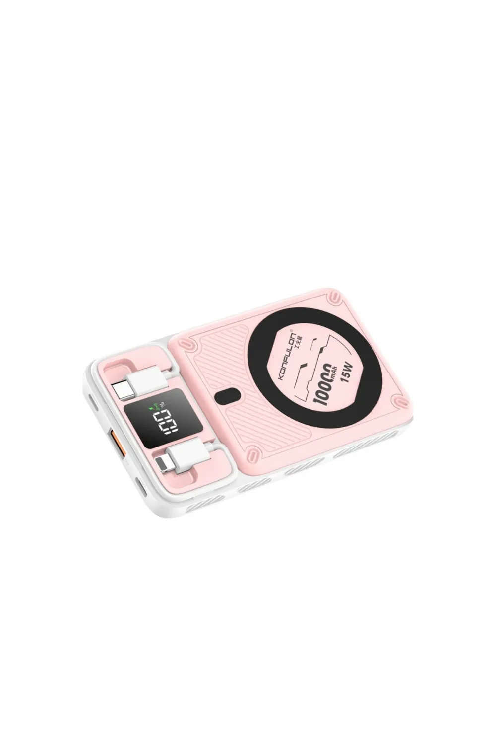 M25w 10.000 Mah 20w Pd Magsafe Powerbank - Pembe