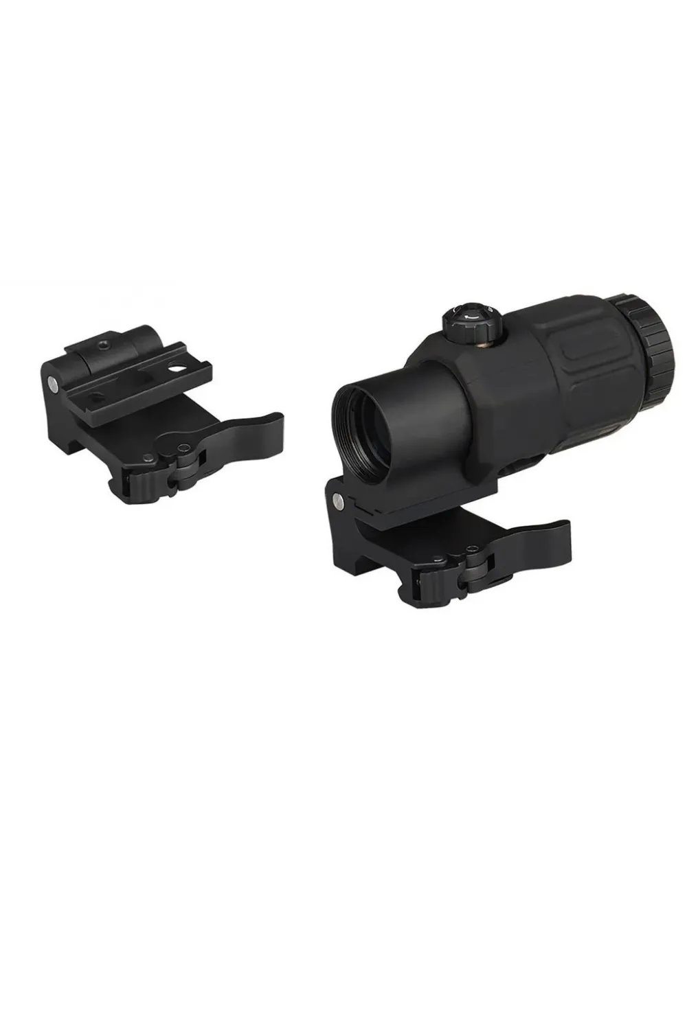 Magnifier 5x Yakınlaştırmalı Dürbün  22mm Ray Uyumlu, Katlanır Yaylı Ayaklı