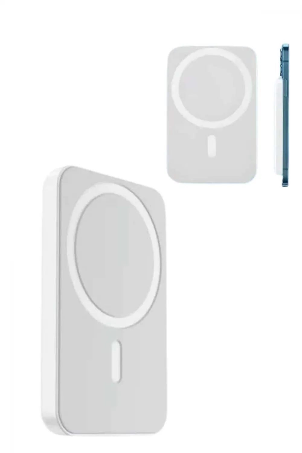 Magsafe Battery Pack Powerbank Kablosuz Şarj 5.000 Mah