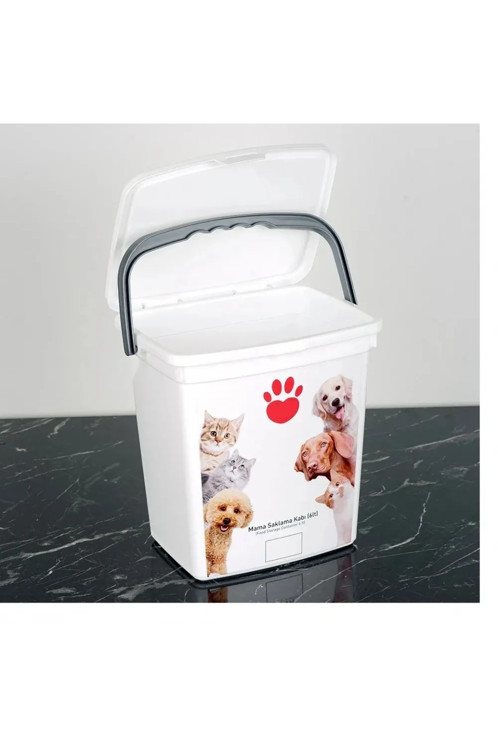 Mama Saklama Kabı - Kapaklı Çok Amaçlı Organizer 6lt