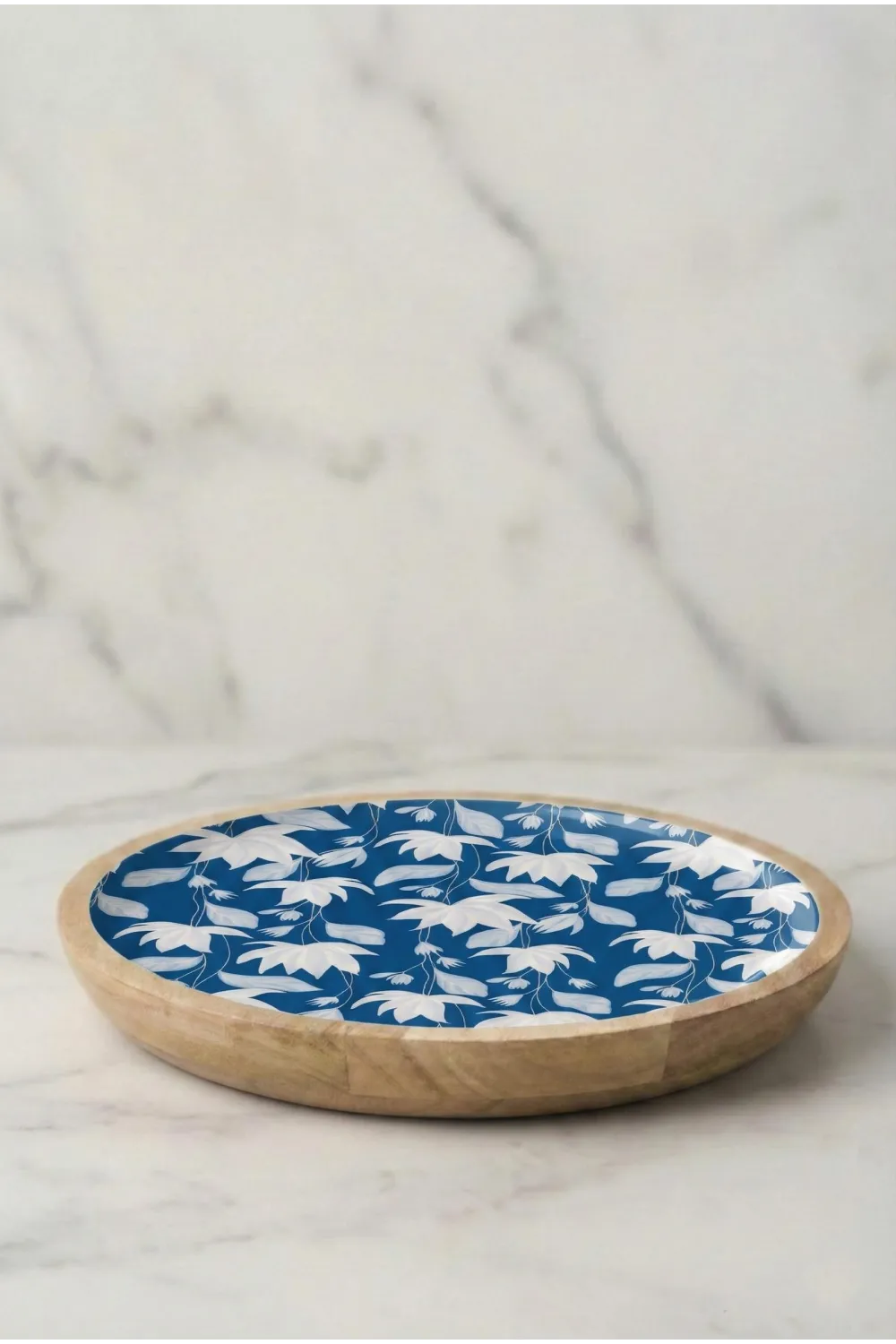 Mango Agacı Servis Tabağı & Sunum Tabağı 25 Cm Desenli