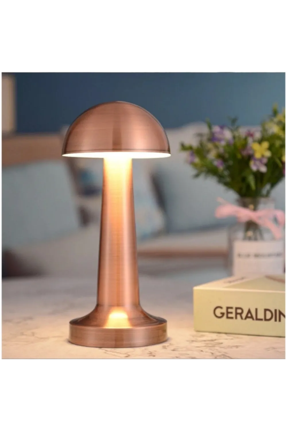 Mantar Dokunmatik LED Masa Lambası