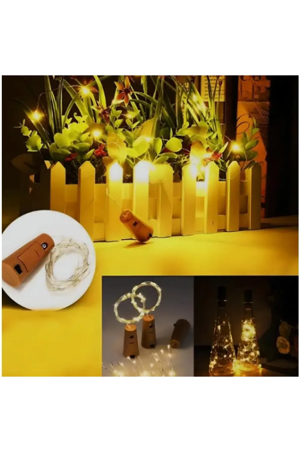 Mantar Tıpa Peri Led 50li Paket