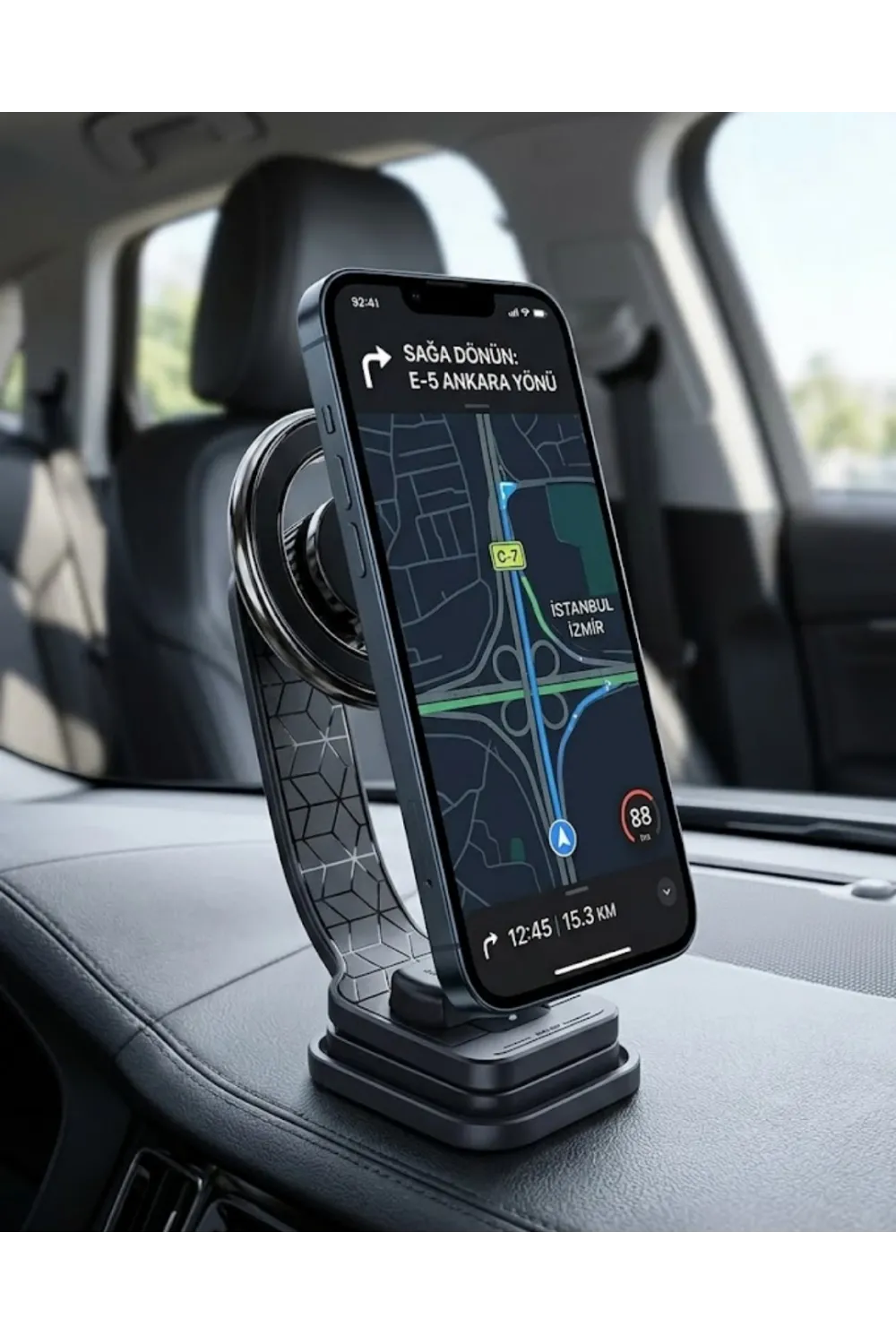 Manyetik Araç Telefon Standı Katlanabilir Telefon Tutucu