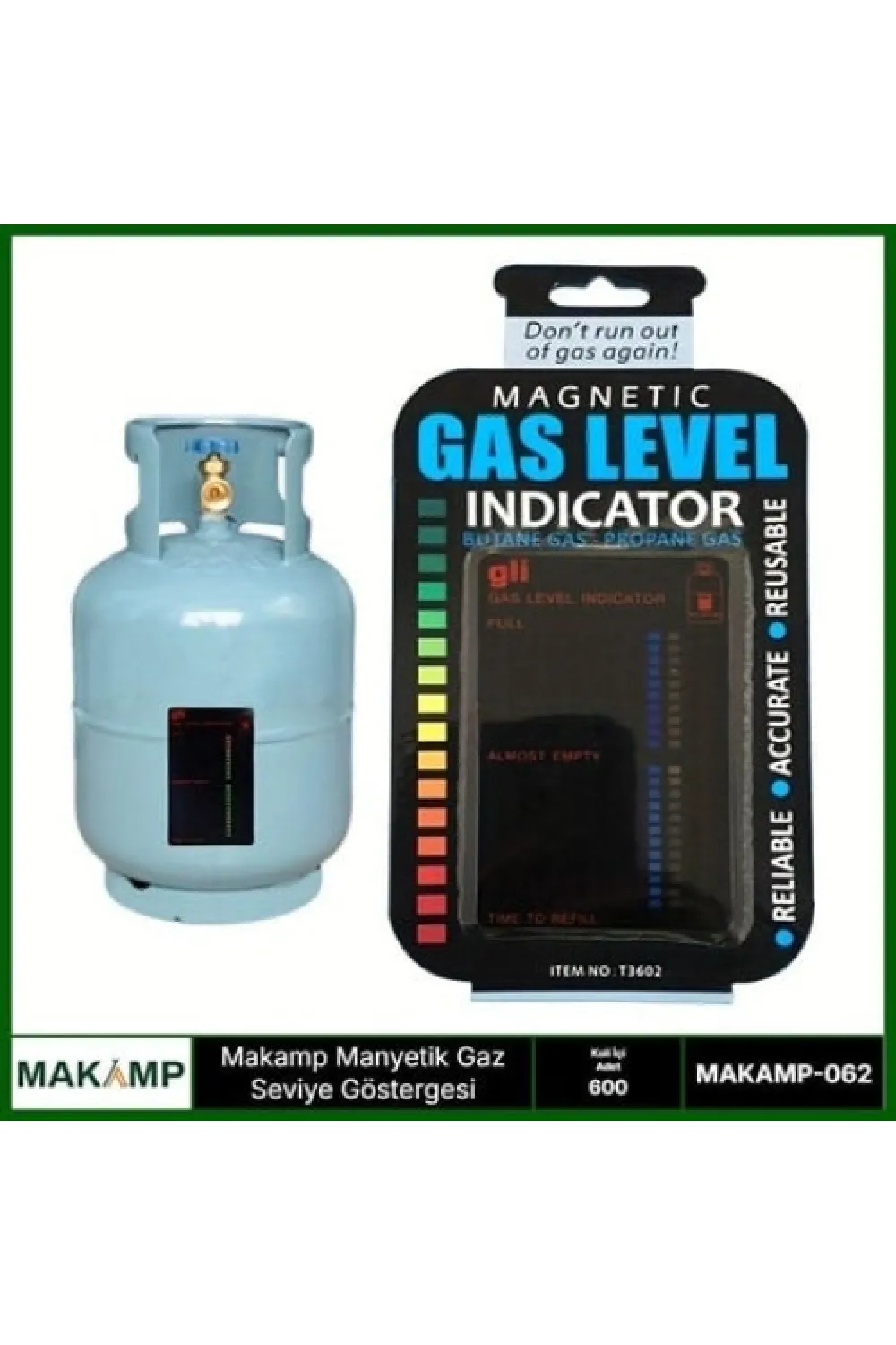 Manyetik Gaz Seviye Ölçeri