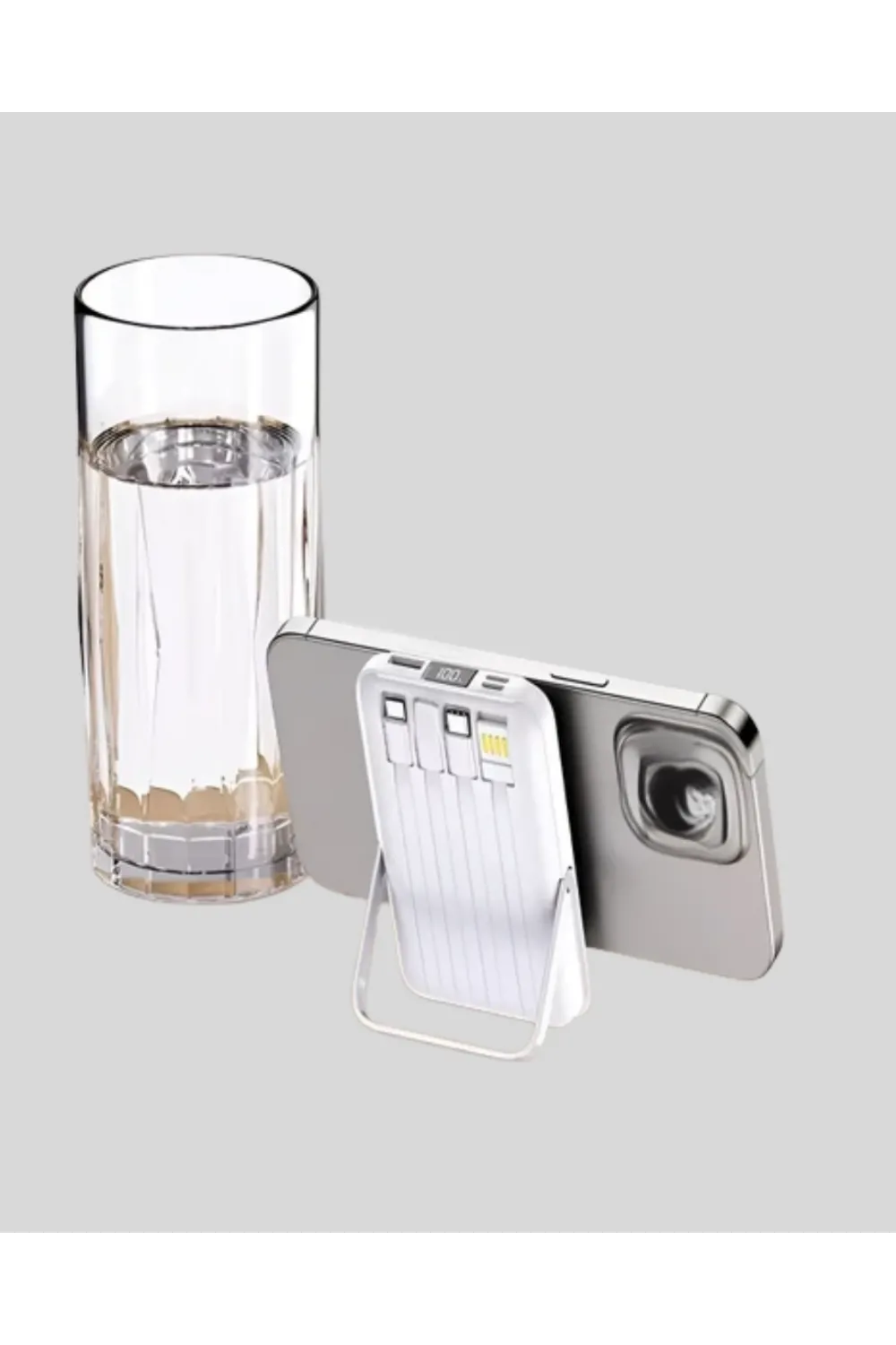 Manyetik Kablosuz Powerbank 22.5w Hızlı Şarj Lcd Ekranlı