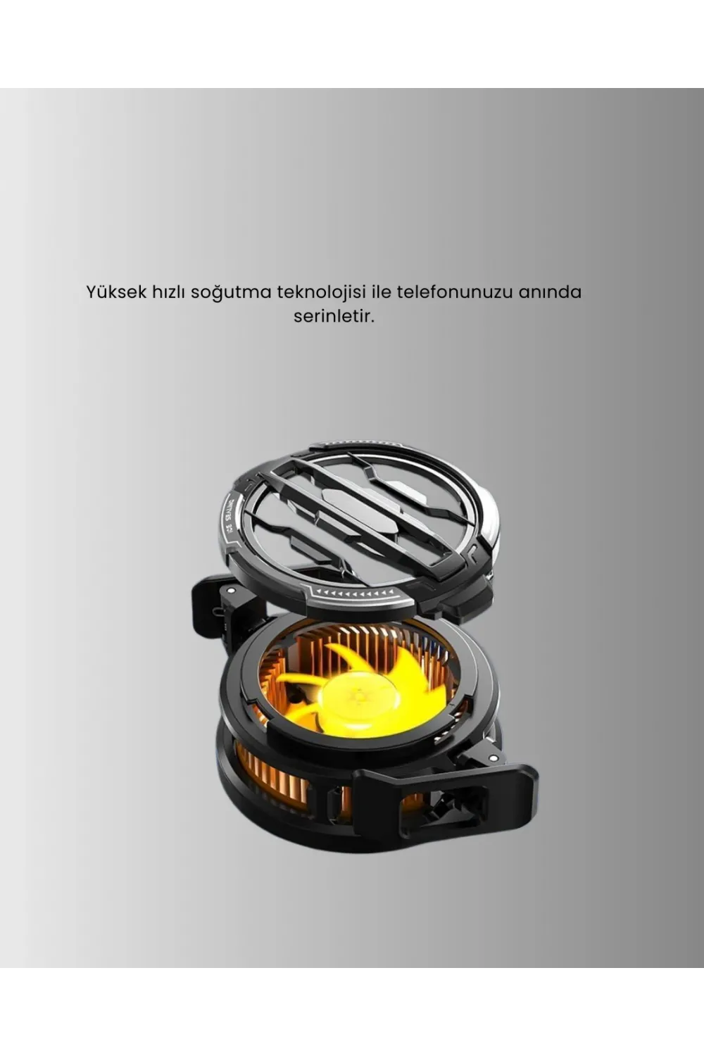 Manyetik Montajlı Kompakt Telefon Soğutucu