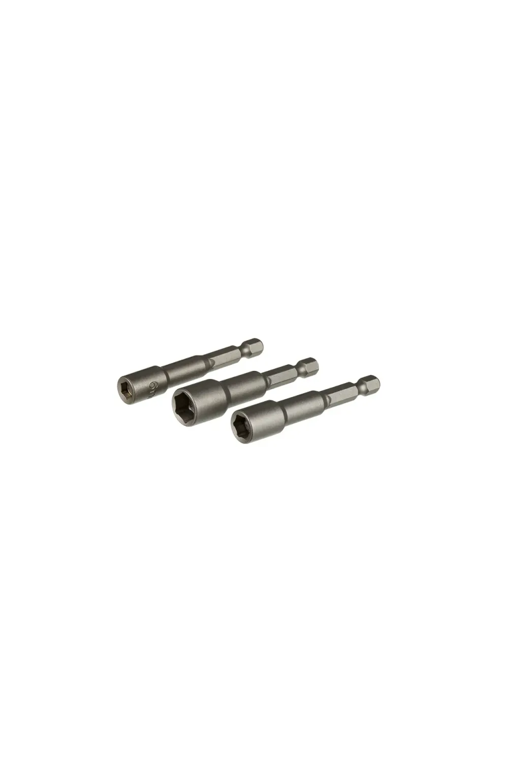 Manyetik Somun Adaptörü - 3 Lü Set 6,8,10x65 Mm